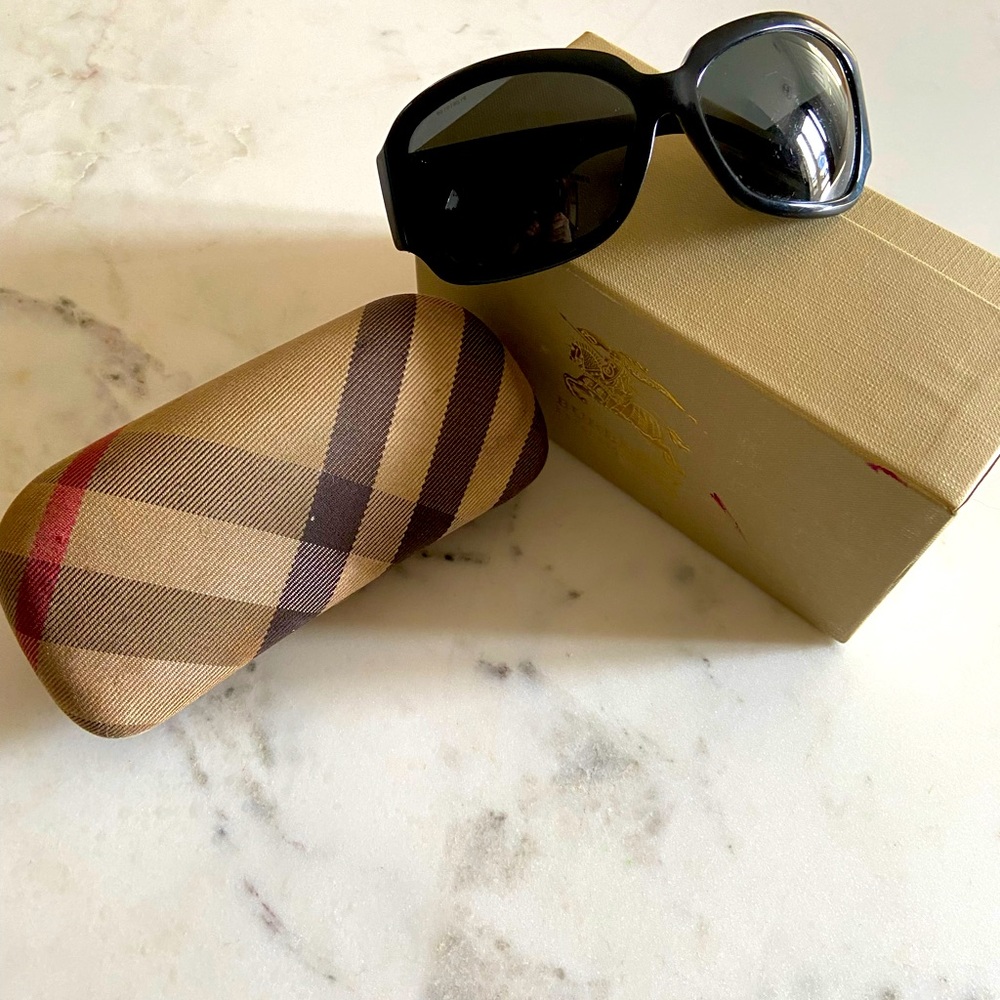 Burberry Sunglasses ! Used Authentic shades with case and box.